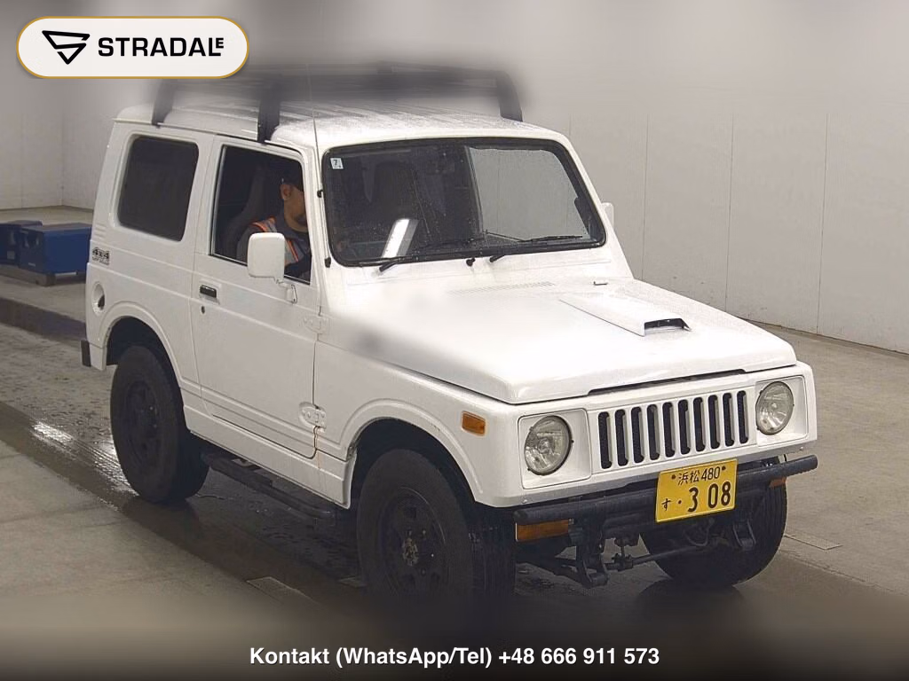 SUZUKI JIMNY 3D 4WD 1987, aukcja z Japonii, zdjęcie 1