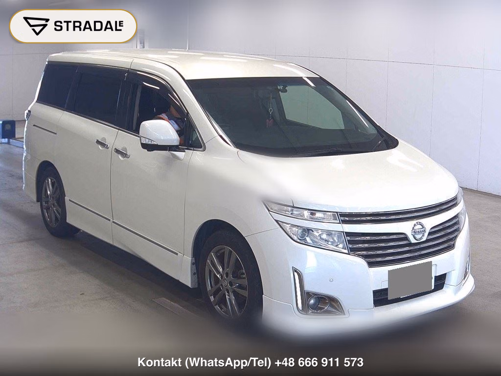NISSAN ELGRAND 5D 250 HIGHWAY STAR URBAN CHROME 2013, aukcja z Japonii, zdjęcie 1