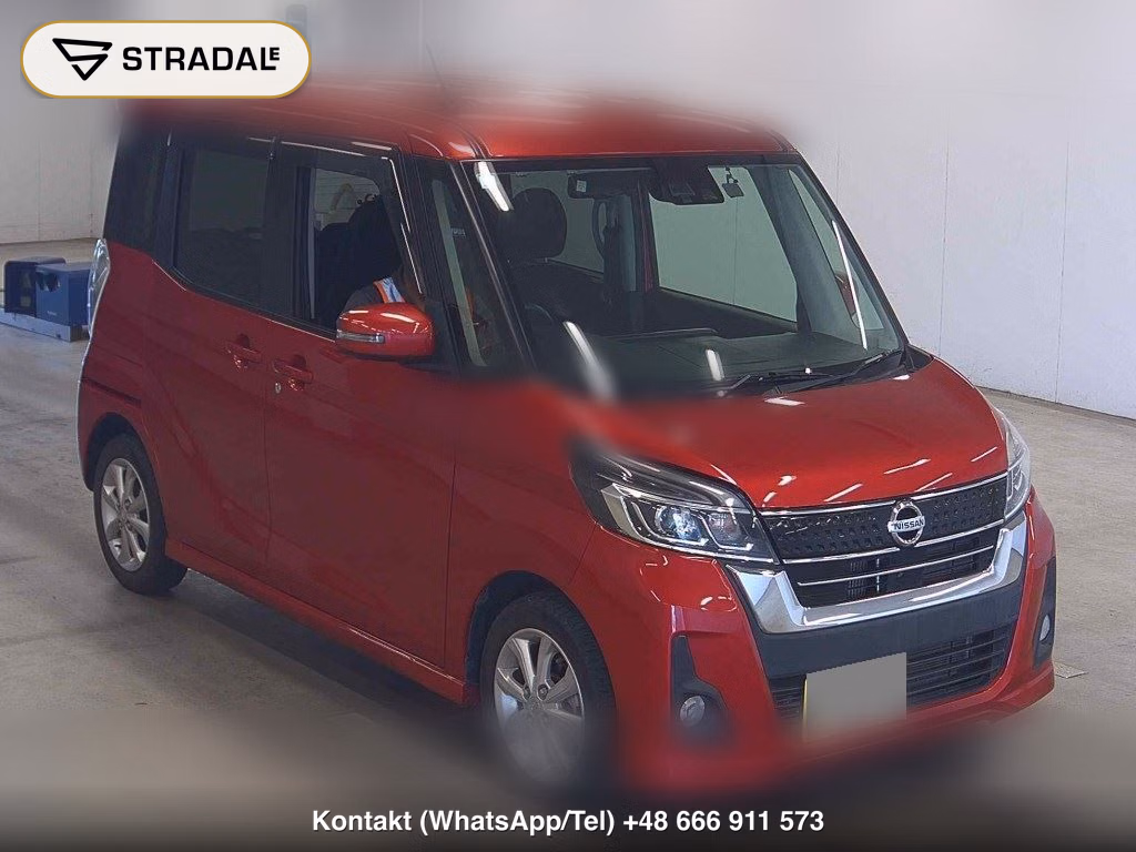 NISSAN DAYZ ROOX HIGHWAY STAR X TURBO 2017, aukcja z Japonii, zdjęcie 1