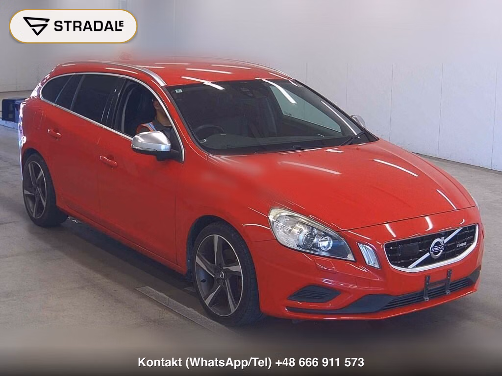 VOLVO V60 T4 R-DESIGN 2012, aukcja z Japonii, zdjęcie 1