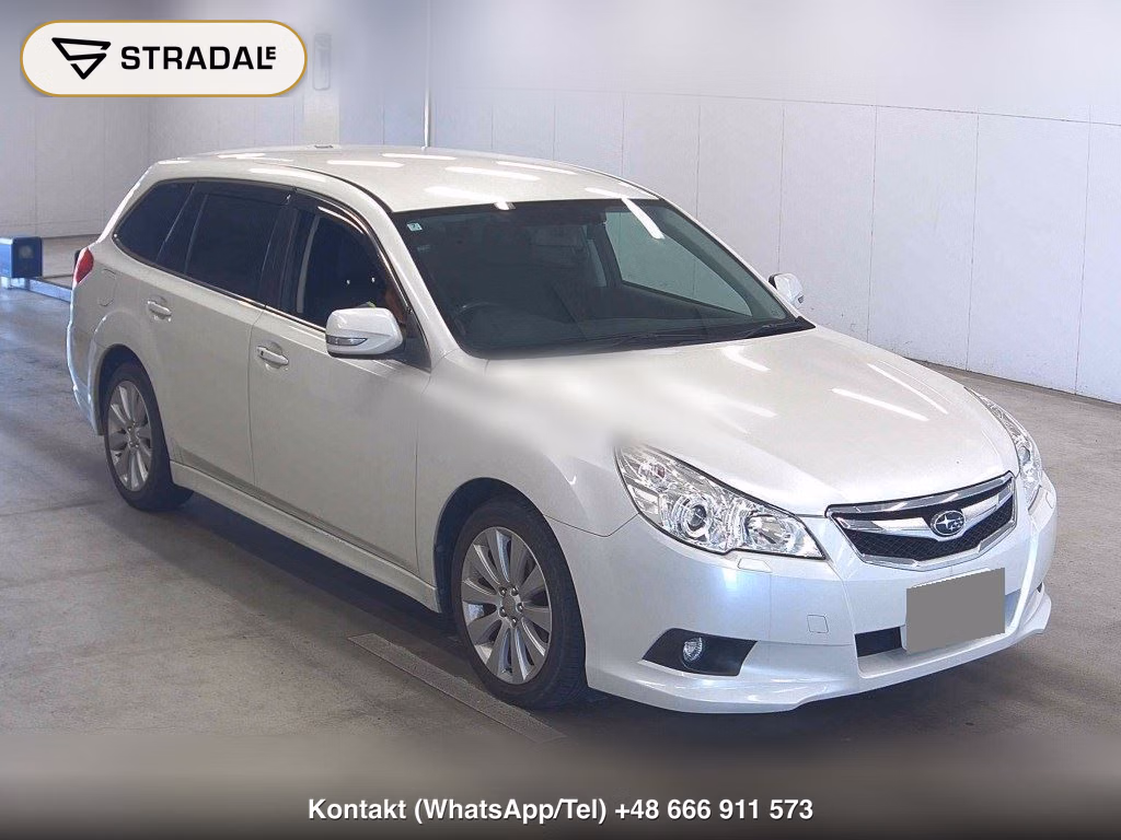SUBARU LEGACY TOURING WAGON 4WD 2.5I L PACKAGE 2010, aukcja z Japonii, zdjęcie 1