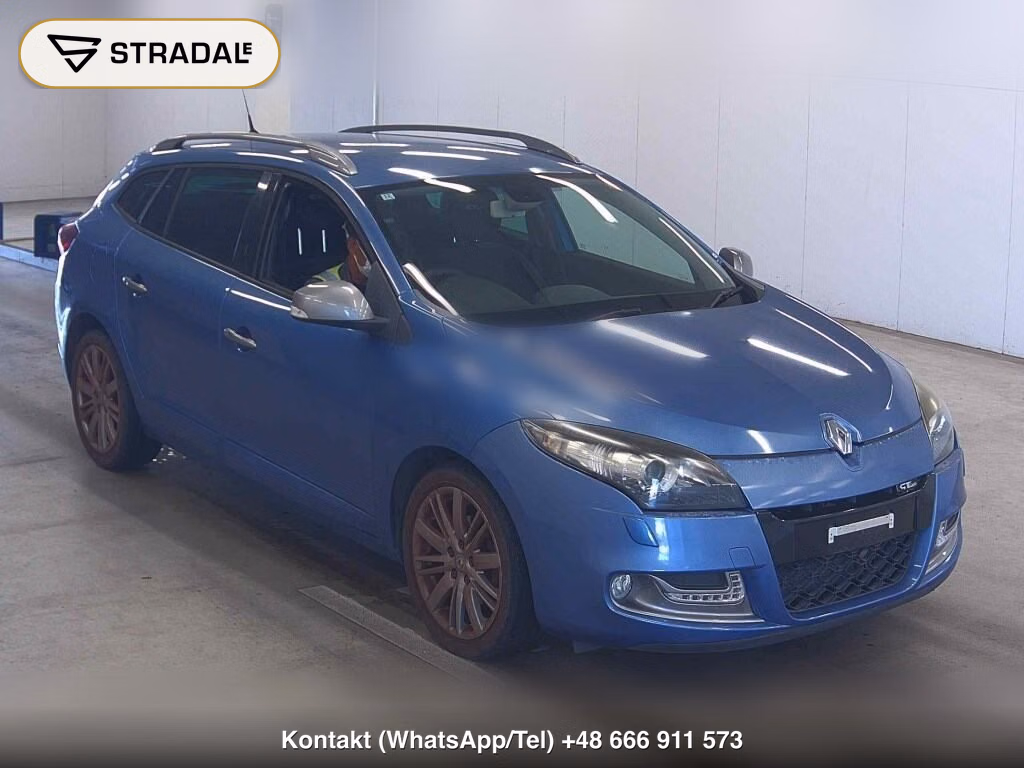 RENAULT MEGANE ESTATE GT LINE 2014, aukcja z Japonii, zdjęcie 1