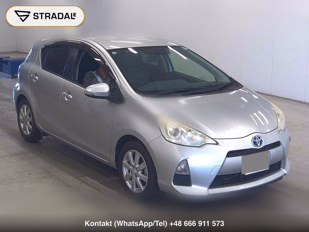 TOYOTA AQUA G BLACK SOFT LEATHER SELECTION 2013, aukcja z Japonii, zdjęcie 1