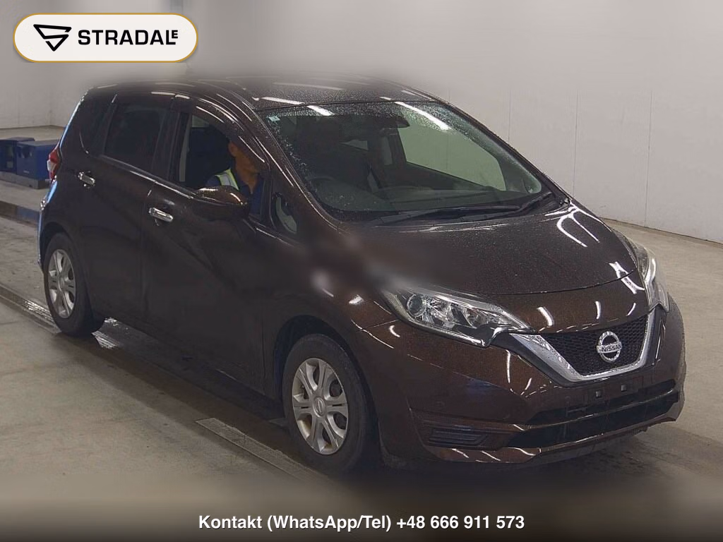 NISSAN NOTE X 2017, aukcja z Japonii, zdjęcie 1