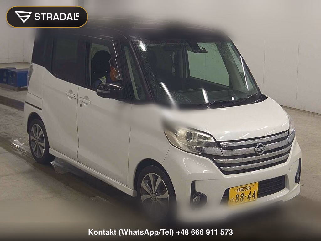 NISSAN DAYZ ROOX HIGHWAY STAR TURBO 2015, aukcja z Japonii, zdjęcie 1