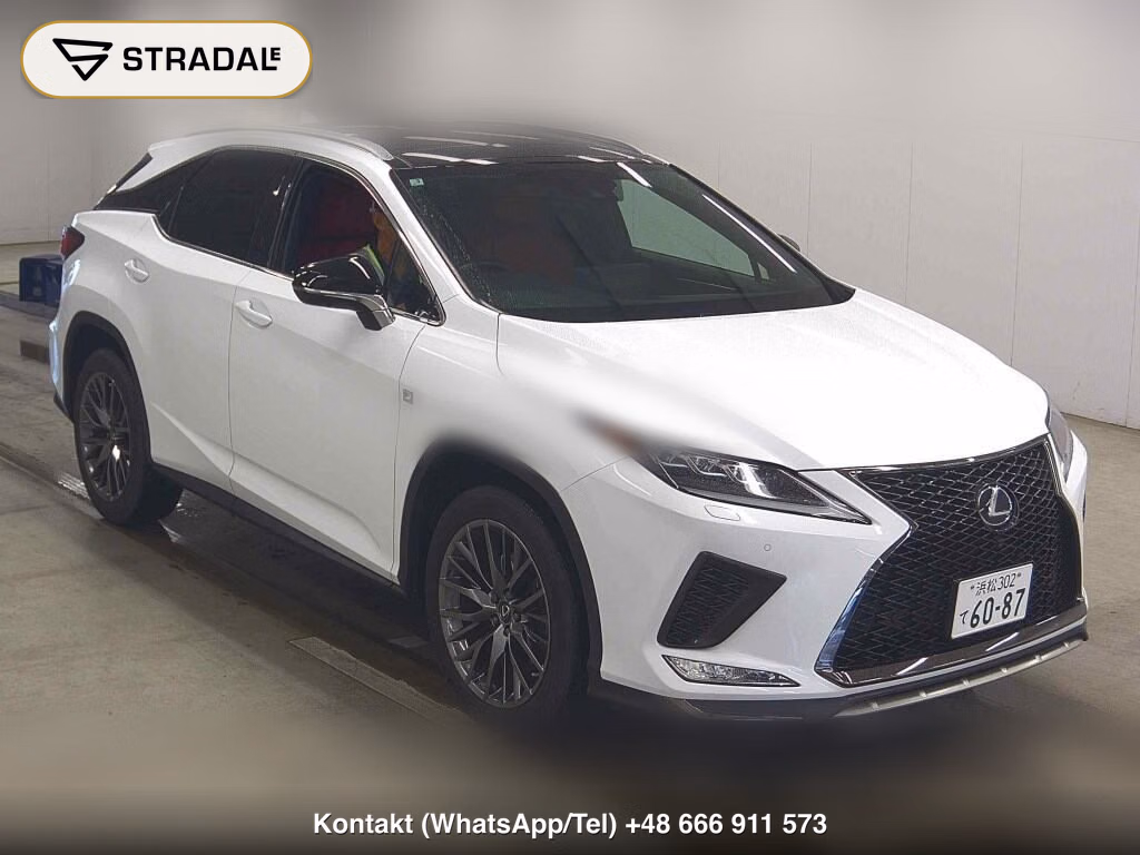 LEXUS RX RX300 F SPORT 2020, aukcja z Japonii, zdjęcie 1
