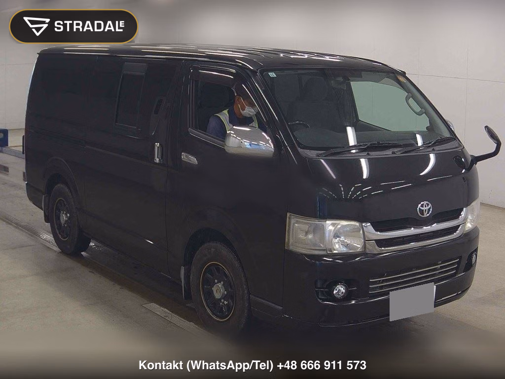 TOYOTA HIACE VAN 5D LONG SUPER GL 2008, aukcja z Japonii, zdjęcie 1