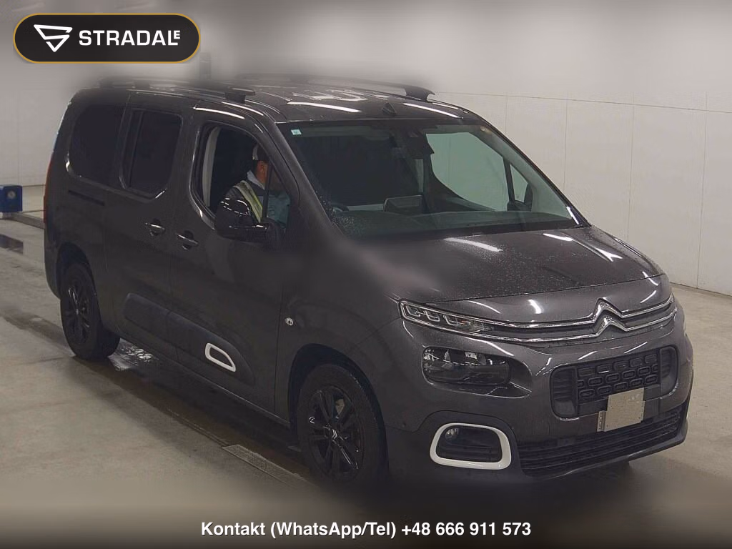 CITROEN BERLINGO LONG SHINE BLUE HDI 2023, aukcja z Japonii, zdjęcie 1