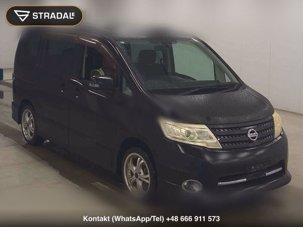 NISSAN SERENA 5D HIGHWAY STAR V SELECTION 2009, aukcja z Japonii, zdjęcie 1