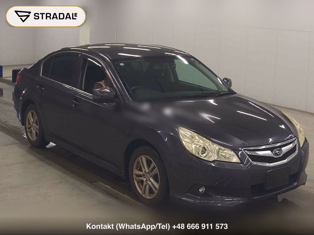 SUBARU LEGACY B4 4D 4WD 2.5I S STYLE 2011, aukcja z Japonii, zdjęcie 1
