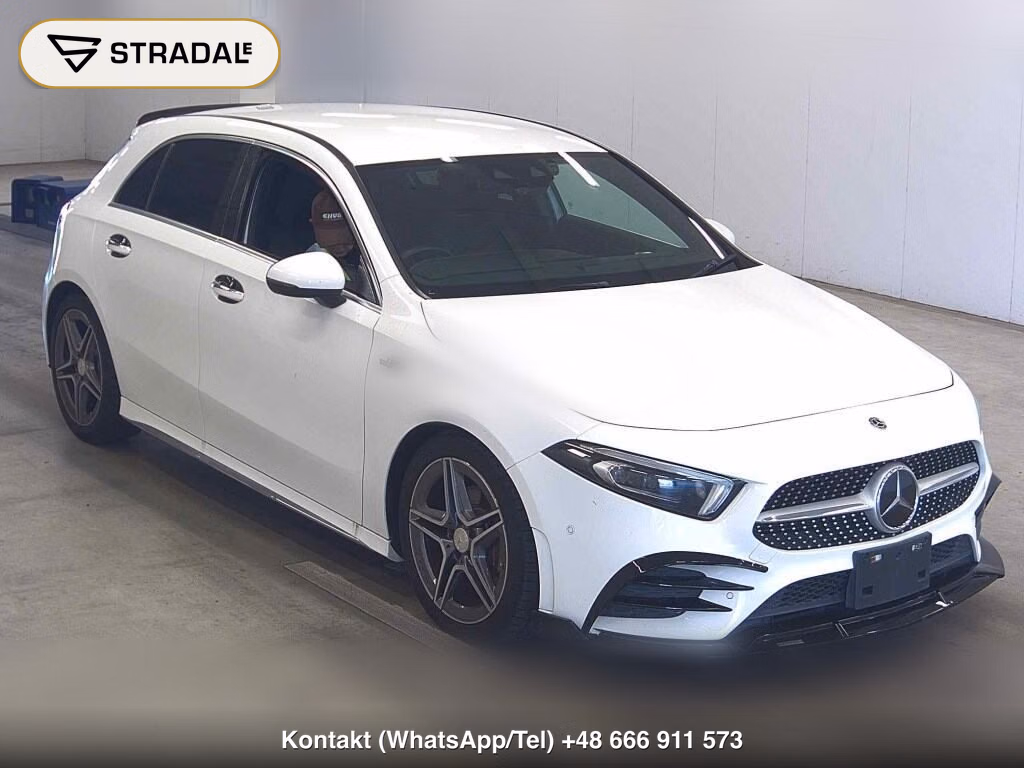 MERCEDES BENZ A-CLASS A200D AMG LINE 2019, aukcja z Japonii, zdjęcie 1