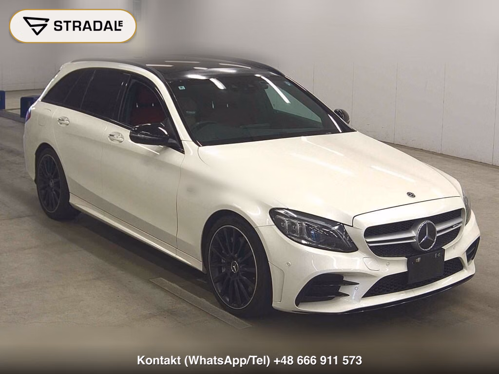 MERCEDES AMG C-CLASS STATIONWAGON 4WD C43 4MATIC STATIONWAGON 2020, aukcja z Japonii, zdjęcie 1