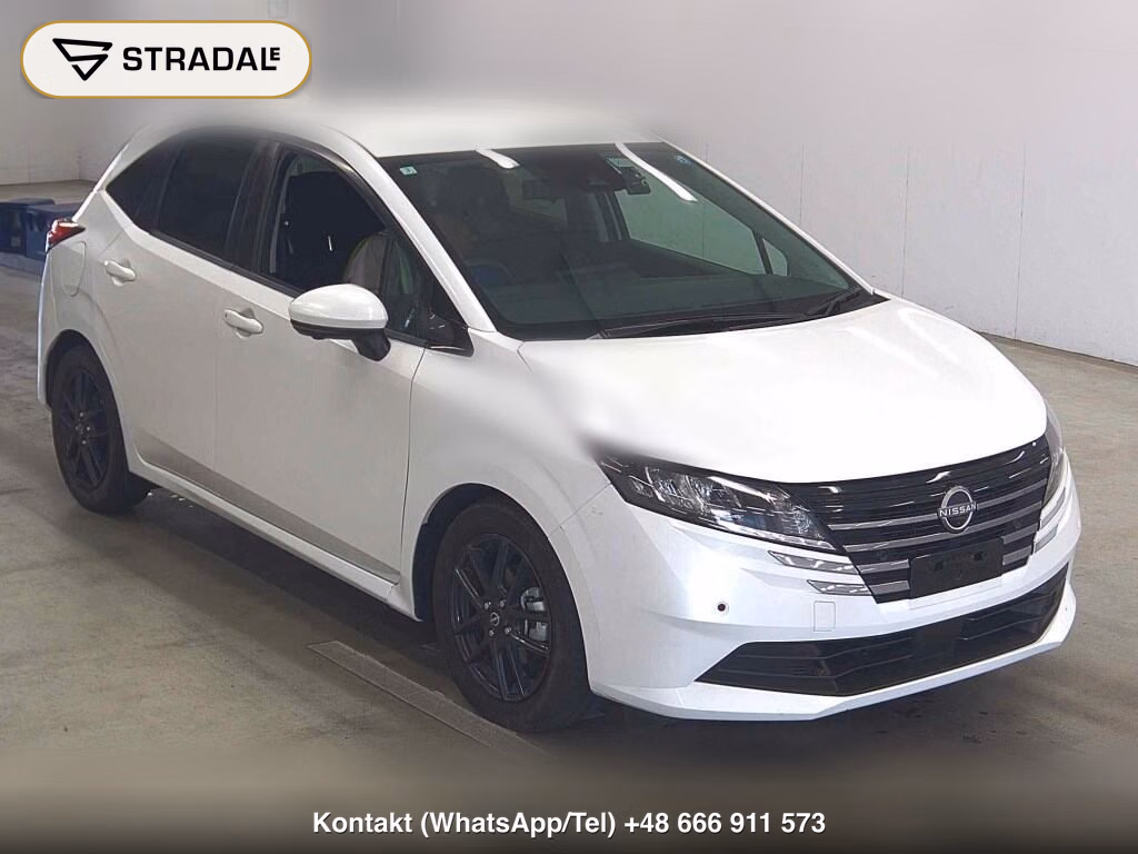 NISSAN NOTE X 2024, aukcja z Japonii, zdjęcie 1