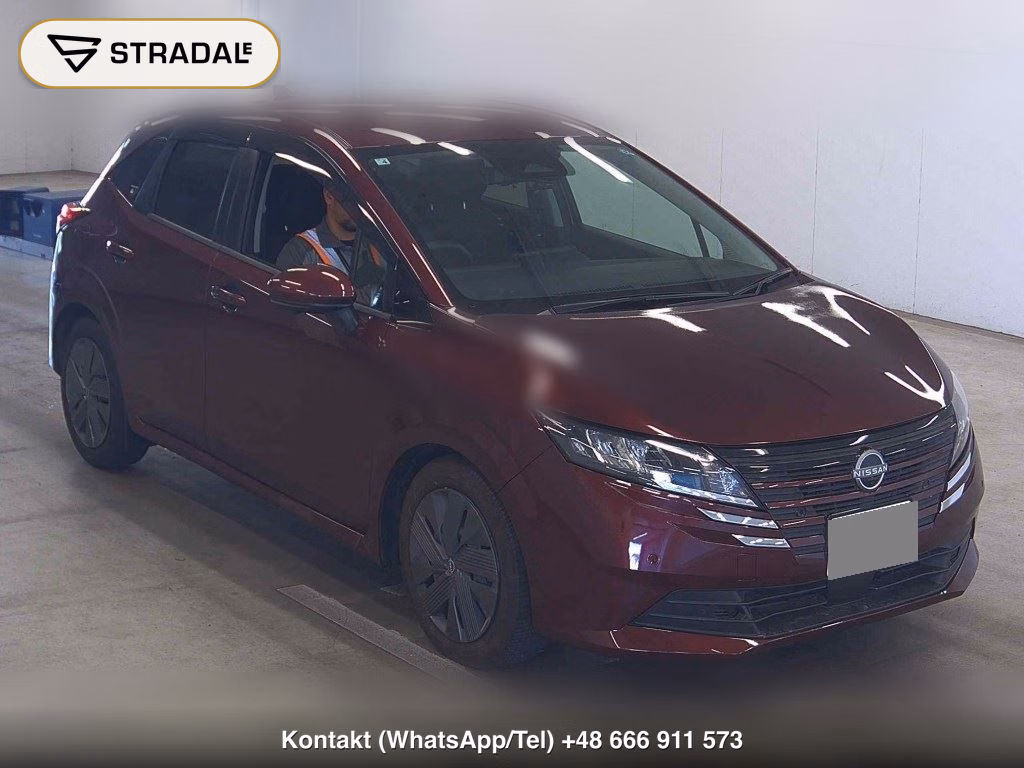 NISSAN NOTE X 2026, aukcja z Japonii, zdjęcie 1