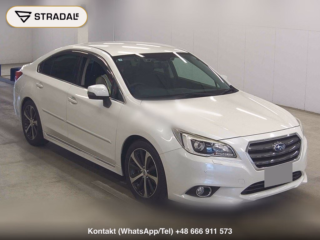 SUBARU LEGACY B4 4D 4WD LIMITED 2016, aukcja z Japonii, zdjęcie 1