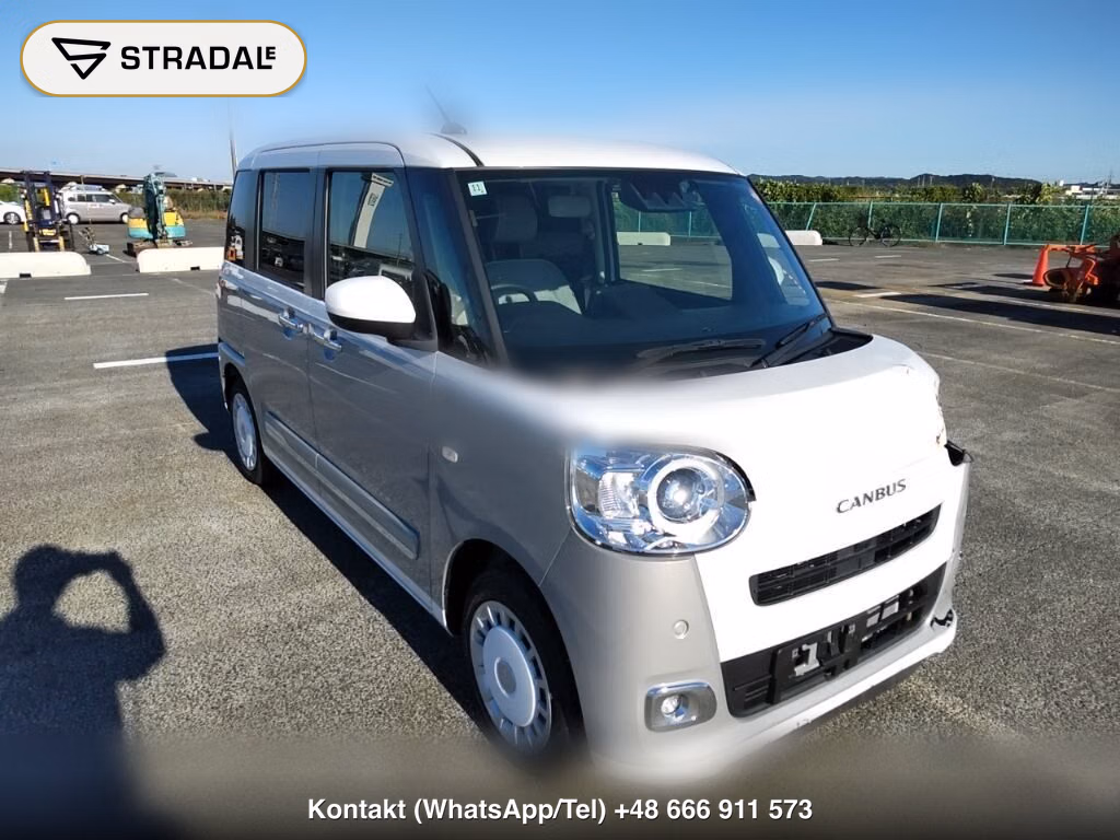 DAIHATSU MOVE CANBUS STRIPES G TURBO 2024, aukcja z Japonii, zdjęcie 1