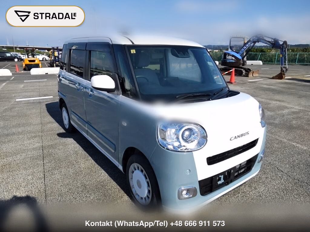 DAIHATSU MOVE CANBUS STRIPES G 2023, aukcja z Japonii, zdjęcie 1