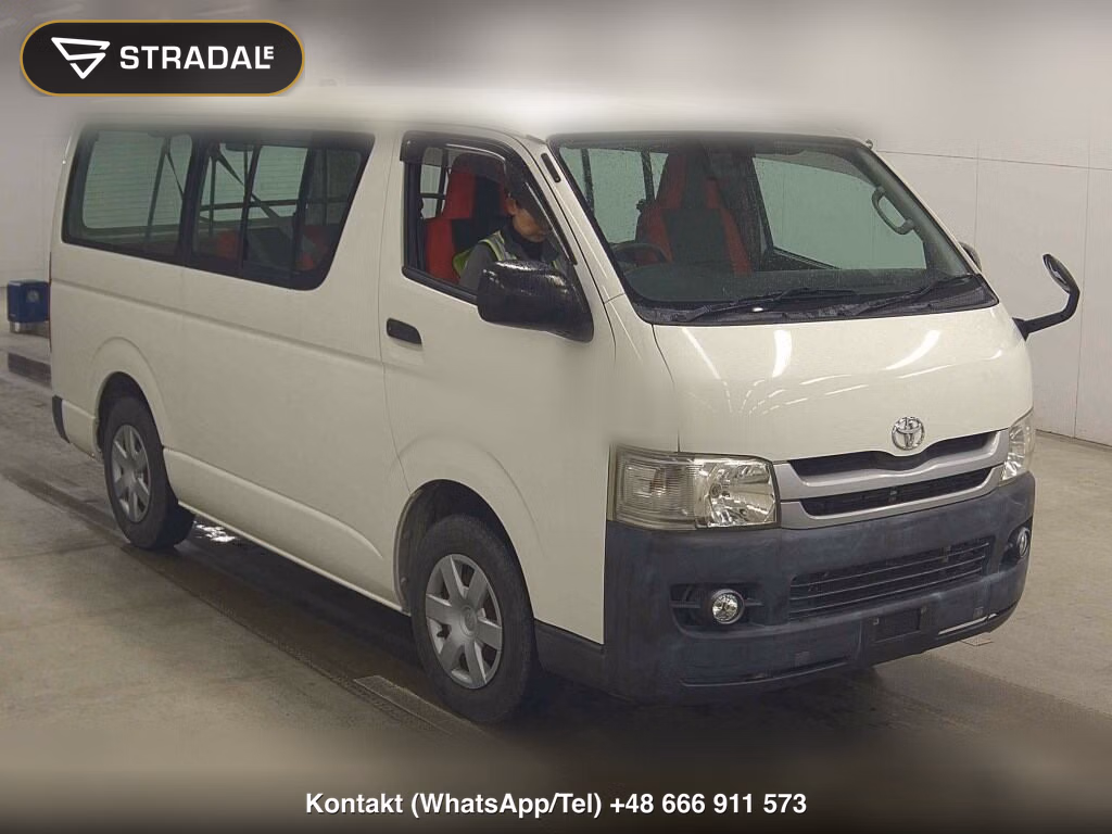 TOYOTA HIACE VAN 4D DX 2008, aukcja z Japonii, zdjęcie 1
