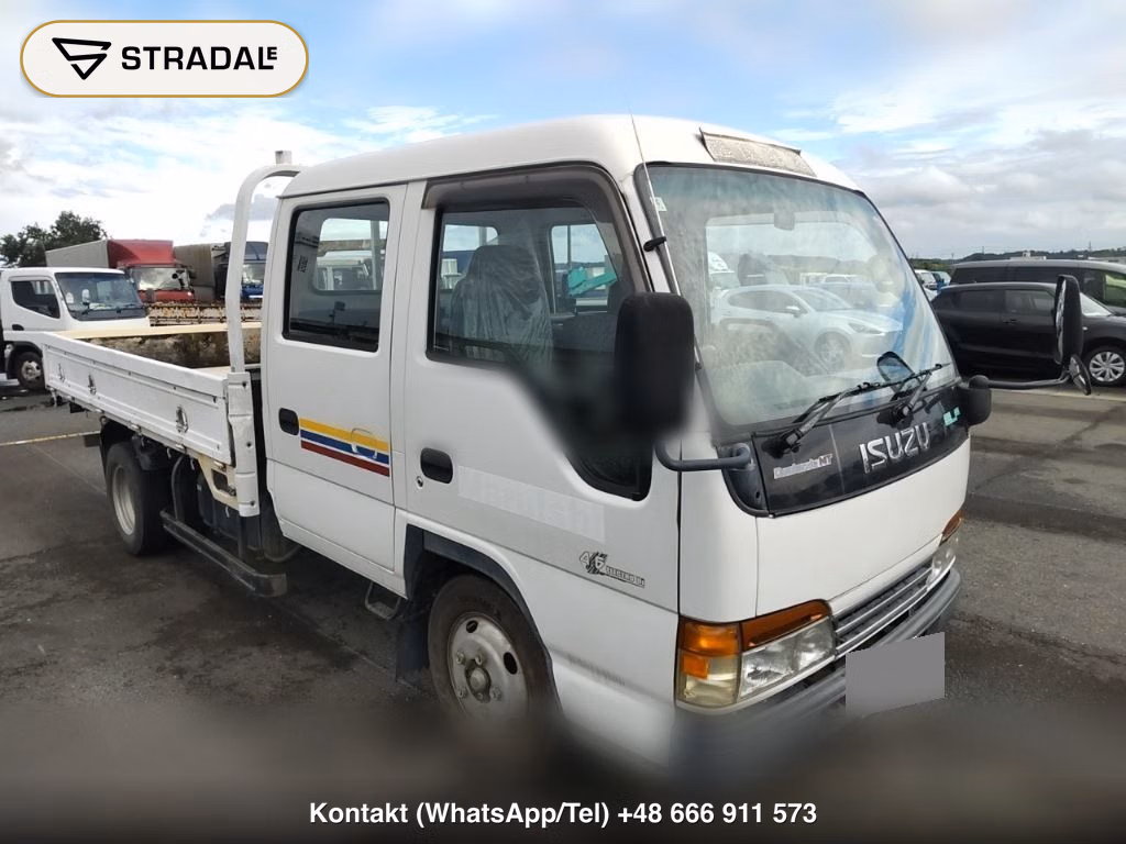 ISUZU ELF TRUCK 4D W CAB LONG 2001, aukcja z Japonii, zdjęcie 1