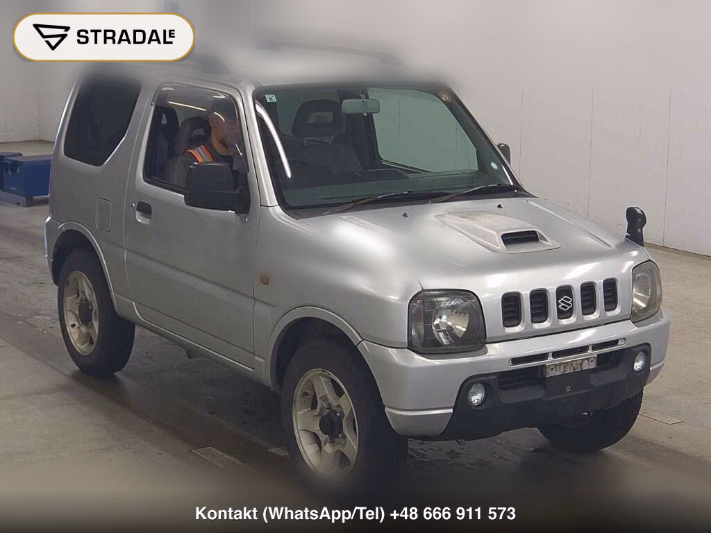 SUZUKI JIMNY 3D 4WD XC 2001, aukcja z Japonii, zdjęcie 1
