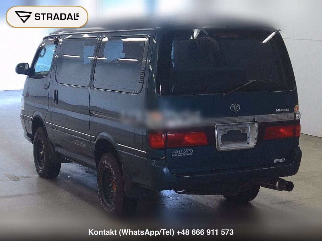 TOYOTA HIACE WAGON 4D 4WD SUPER CUSTOM G, miniaturka 3