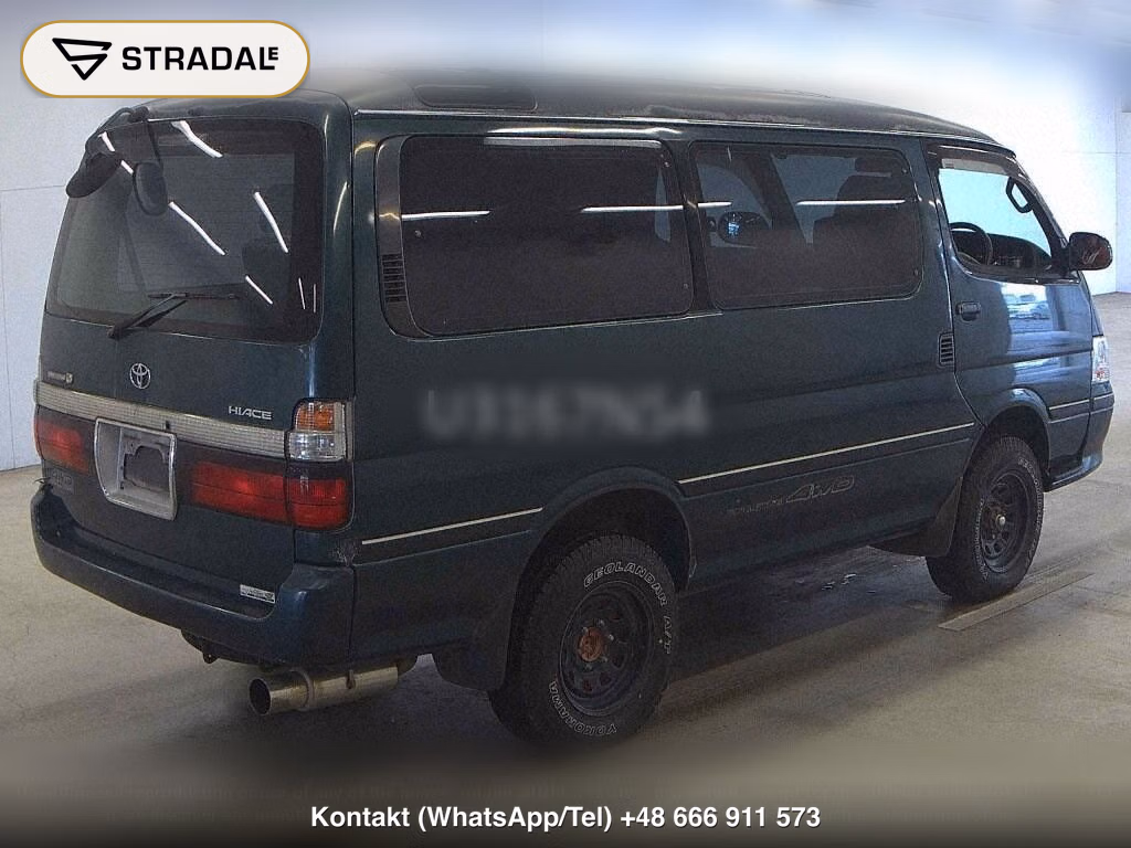 TOYOTA HIACE WAGON 4D 4WD SUPER CUSTOM G, miniaturka 6