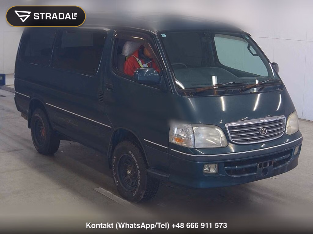 TOYOTA HIACE WAGON 4D 4WD SUPER CUSTOM G 2001, aukcja z Japonii, zdjęcie 1
