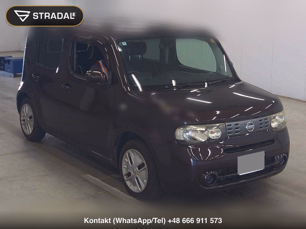 NISSAN CUBE 15X INDIGO + PLASMA 2012, aukcja z Japonii, zdjęcie 1
