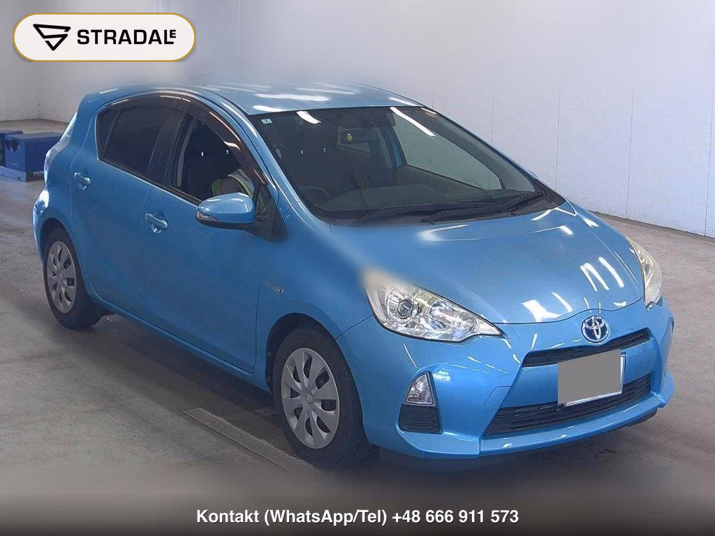 TOYOTA AQUA G SMART ENTRY NAVI READY PACKAGE 2014, aukcja z Japonii, zdjęcie 1