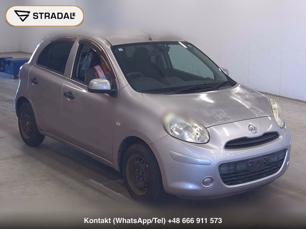 NISSAN MARCH 5D 12S V PACKAGE 2011, aukcja z Japonii, zdjęcie 1