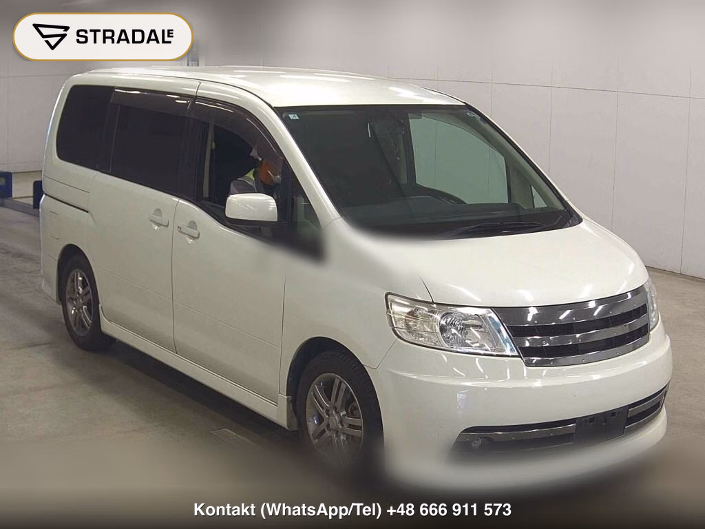 NISSAN SERENA 5D RIDER 2007, aukcja z Japonii, zdjęcie 1