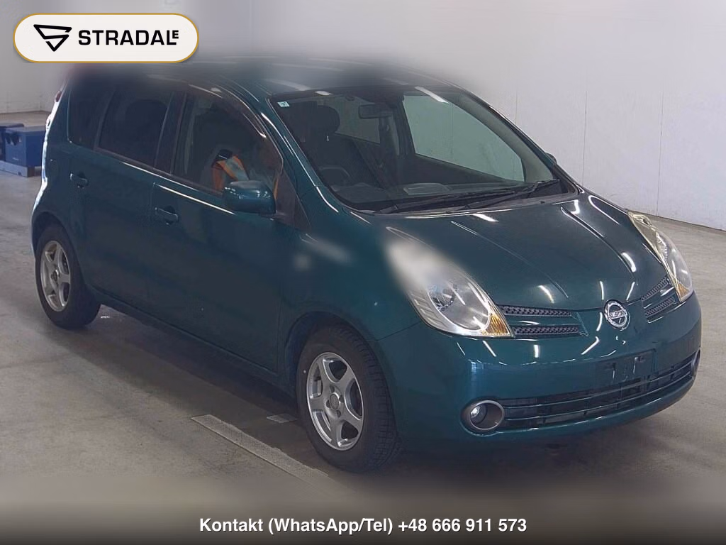 NISSAN NOTE 15E 2005, aukcja z Japonii, zdjęcie 1