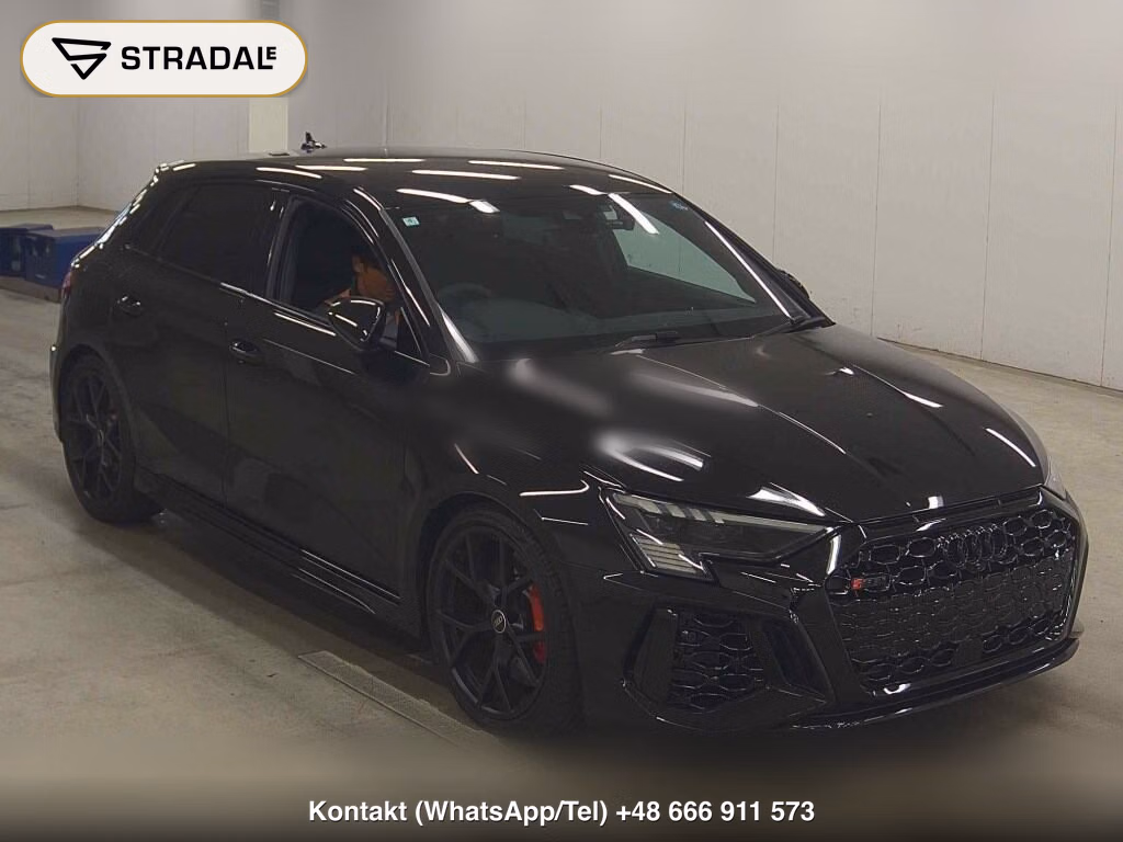 AUDI RS3 SPORTBACK 4WD BASE GRADE 2024, aukcja z Japonii, zdjęcie 1