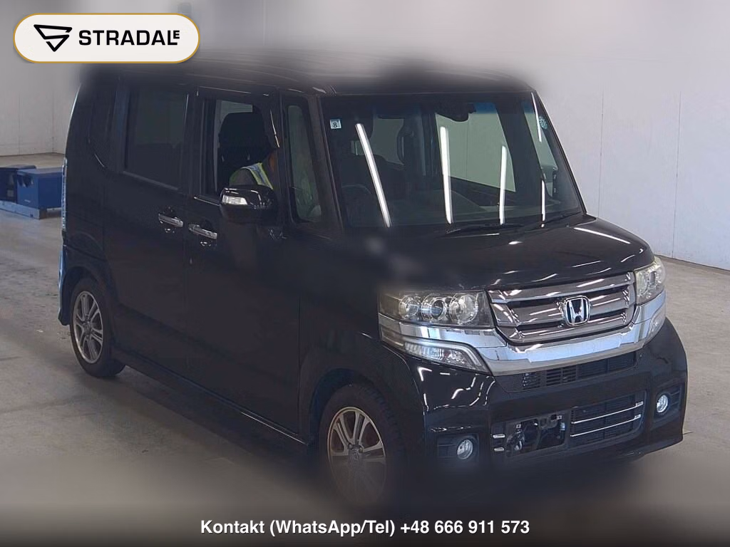 HONDA N-BOX CUSTOM SS PACKAGE 2015, aukcja z Japonii, zdjęcie 1