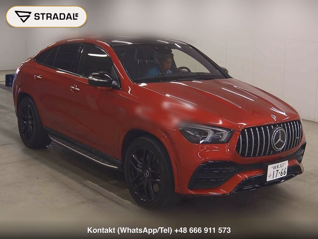 MERCEDES AMG GLE 4WD GLE53 4MATIC+ COUPE ISG MODEL 2023, aukcja z Japonii, zdjęcie 1