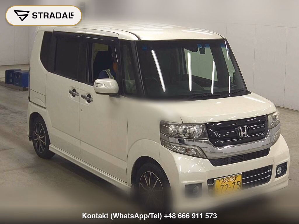 HONDA N-BOX PLUS CUSTOM G 2017, aukcja z Japonii, zdjęcie 1