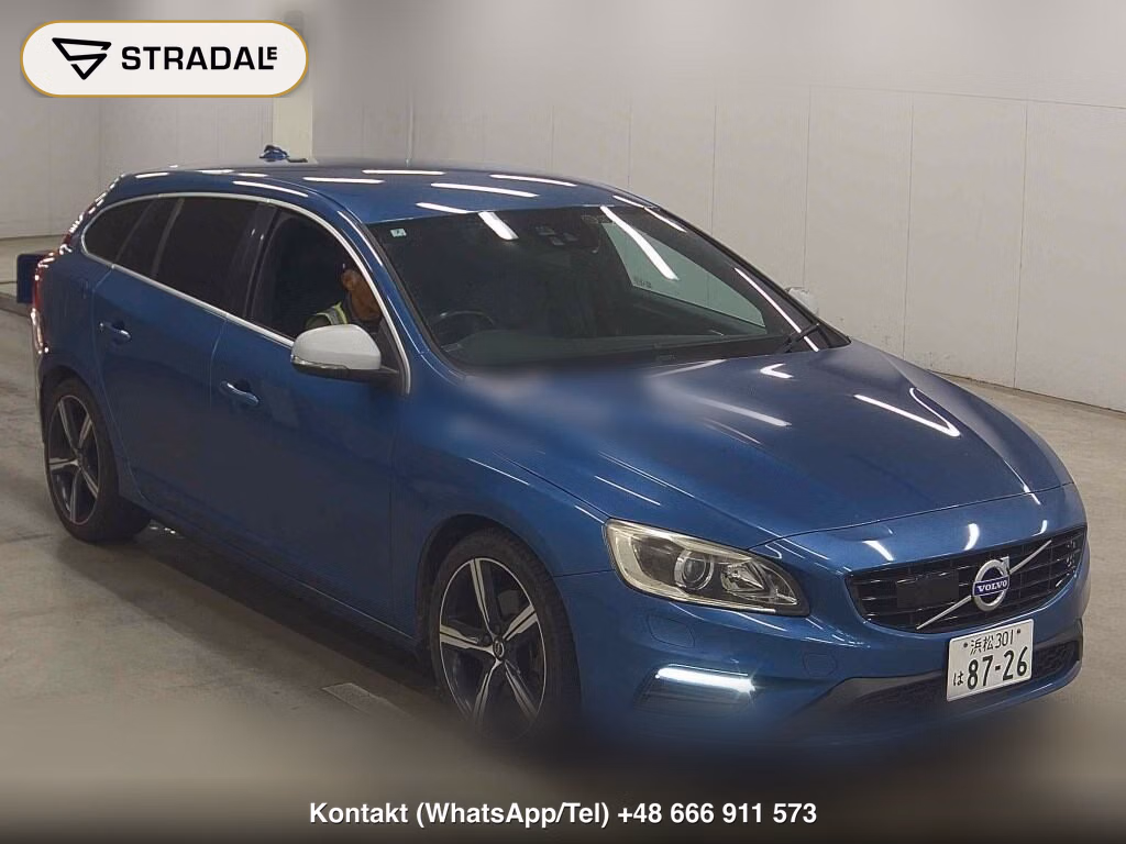 VOLVO V60 D4 R-DESIGN 2016, aukcja z Japonii, zdjęcie 1