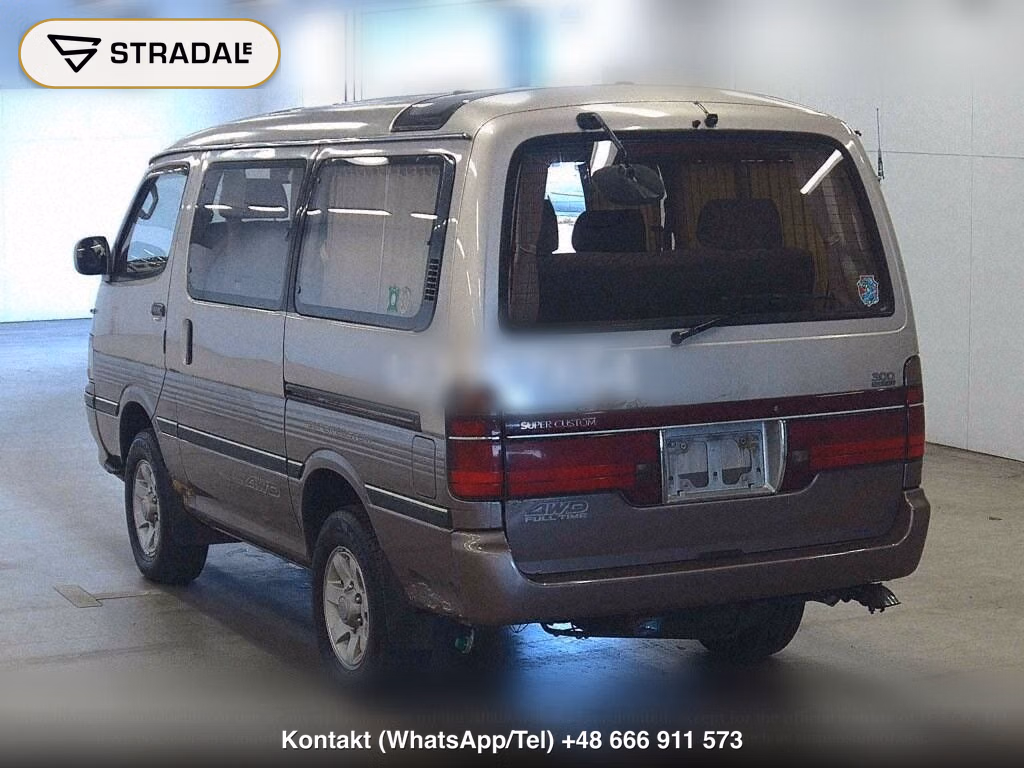 TOYOTA HIACE WAGON 4D 4WD SUPER CUSTOM, miniaturka 3