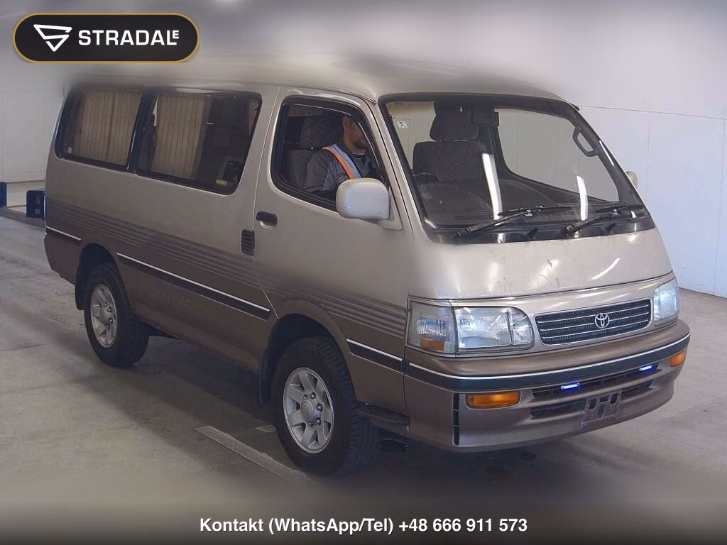 TOYOTA HIACE WAGON 4D 4WD SUPER CUSTOM 1996, aukcja z Japonii, zdjęcie 1
