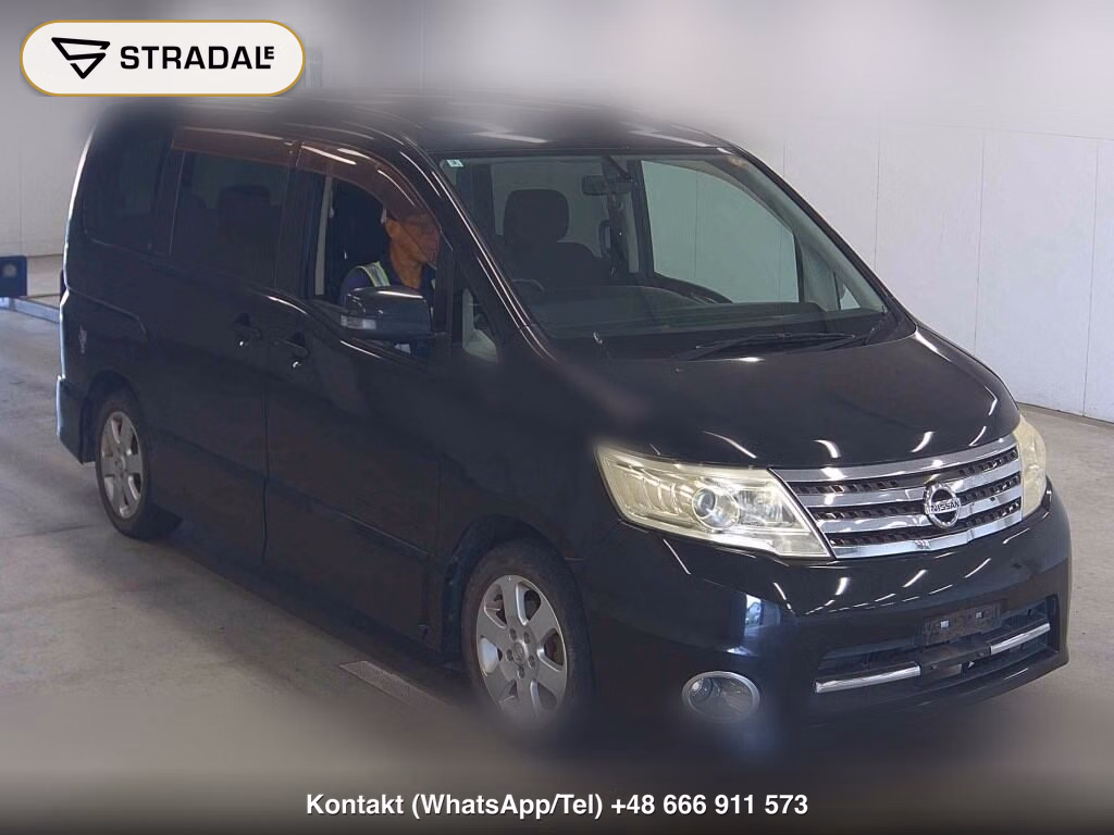 NISSAN SERENA 5D HIGHWAY STAR 2008, aukcja z Japonii, zdjęcie 1