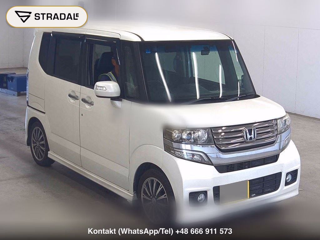 HONDA N-BOX CUSTOM G・TURBO PACKAGE 2012, aukcja z Japonii, zdjęcie 1
