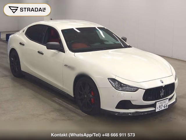 MASERATI GHIBLI 4D BASE GRADE 2015, samochód z aukcji Japonii