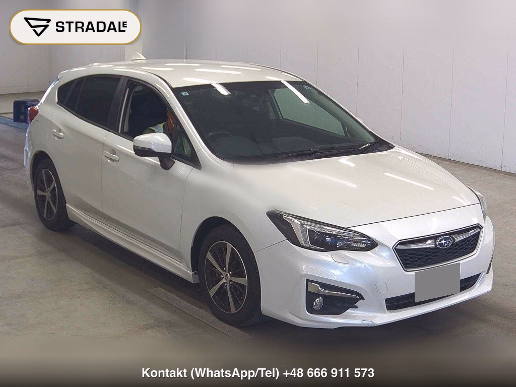SUBARU IMPREZA SPORT 1.6I-L EYESIGHT S STYLE 2019, aukcja z Japonii, zdjęcie 1
