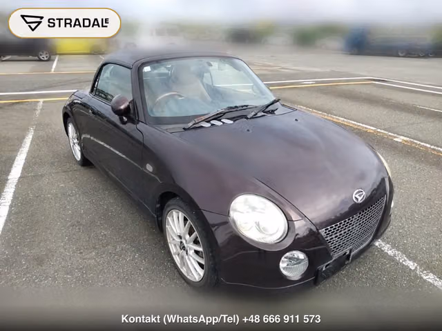 DAIHATSU COPEN OP TAN LEATHER EDITION 2009, samochód z aukcji Japonii