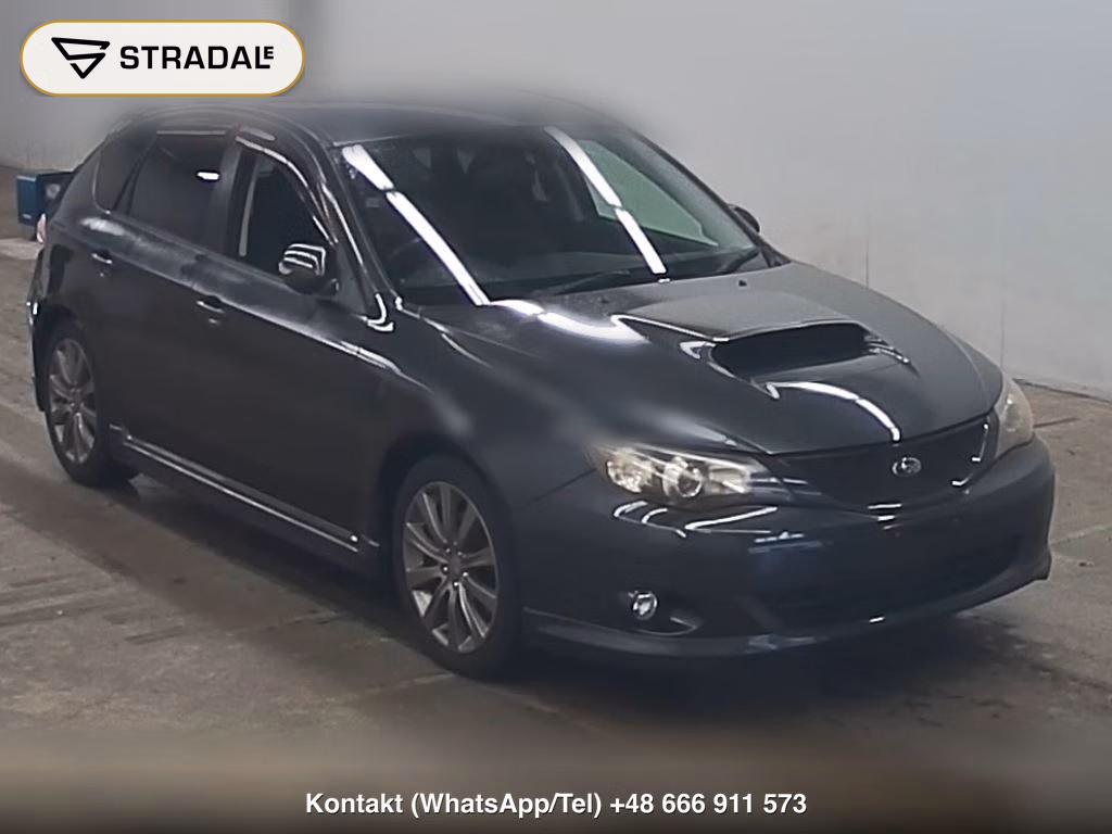 SUBARU IMPREZA 5D 4WD 2.0GT 2009, aukcja z Japonii, zdjęcie 1