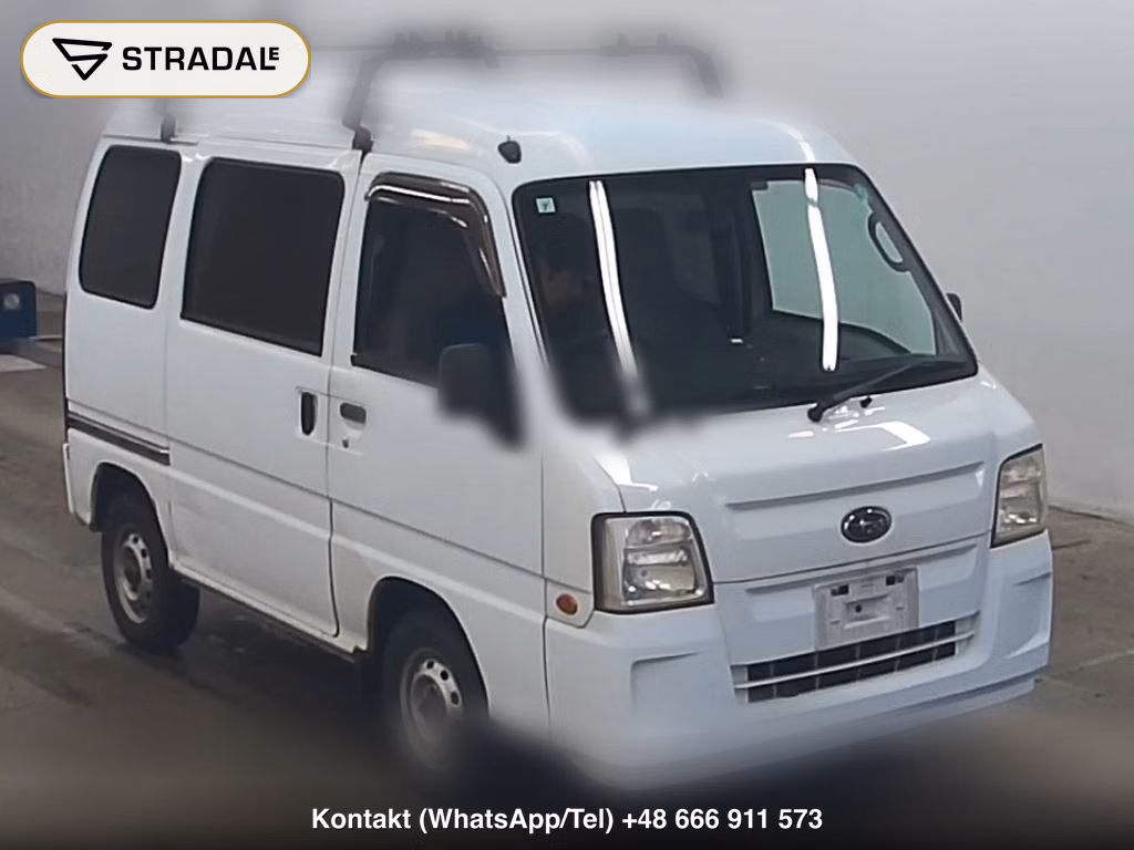 SUBARU SAMBAR VAN 5D 4WD VB 2010, aukcja z Japonii, zdjęcie 1