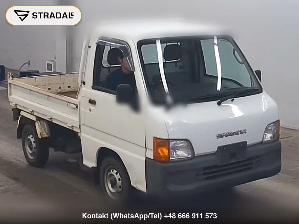 SUBARU SAMBAR TRUCK 4WD DUMP 2000, aukcja z Japonii, zdjęcie 1