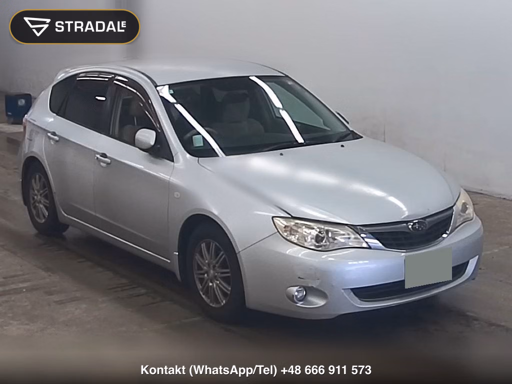 SUBARU IMPREZA 5D 15S COMFORT SELECTION 2008, aukcja z Japonii, zdjęcie 1
