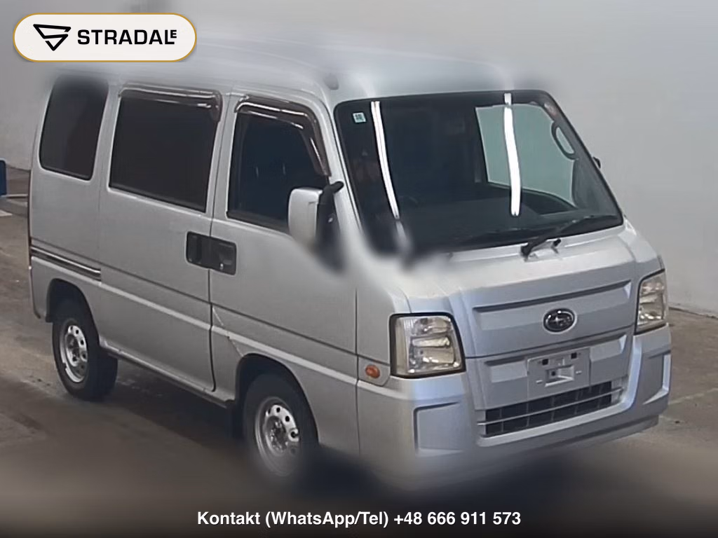 SUBARU SAMBAR VAN 5D 4WD DIAS 2009, aukcja z Japonii, zdjęcie 1