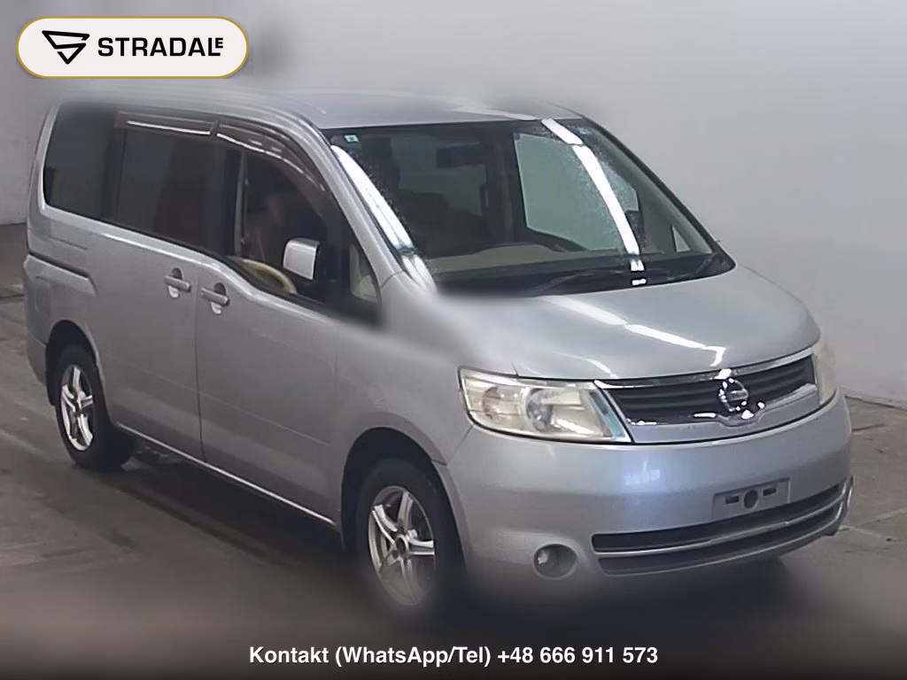 NISSAN SERENA 5D 4WD 20S 2007, aukcja z Japonii, zdjęcie 1